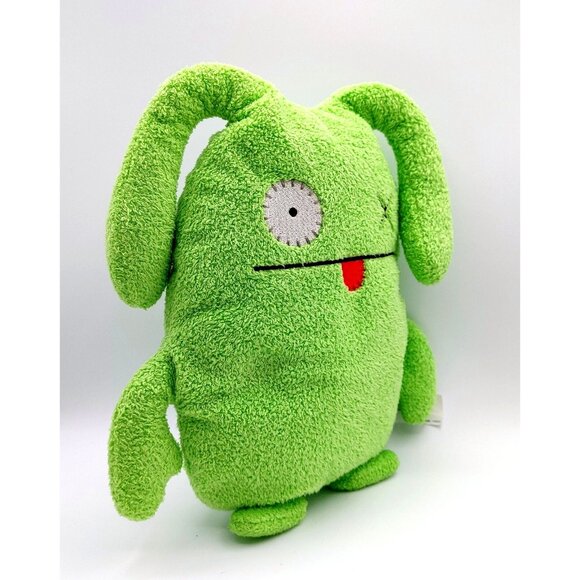 OX  The charismatic leader Hasbro Plush Ugly Doll Green 12" Stuffed Toy - Picture 2 of 5